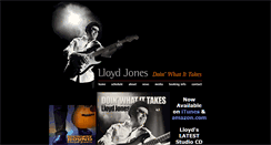 Desktop Screenshot of lloydjonesmusic.com